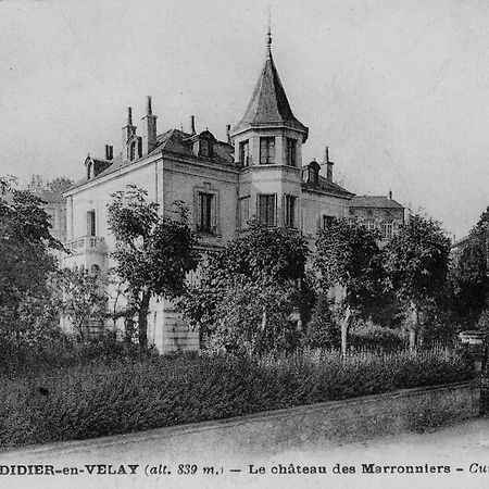 Les Marronniers Bed & Breakfast Saint-Didier-en-Velay Exterior photo
